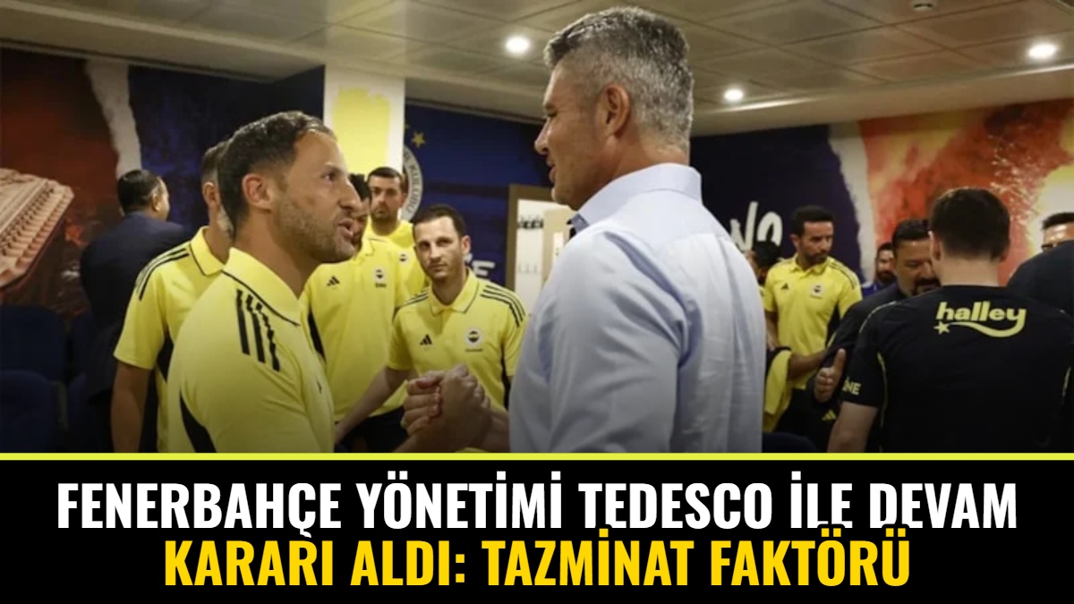 Fenerbahçe Yönetimi Tedesco ile Devam Kararı Aldı: Tazminat Faktörü